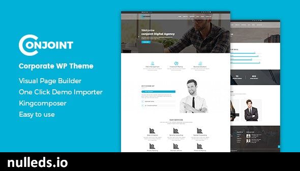 Conjoint - Corporate WordPress Theme