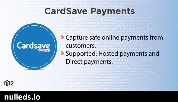 Magento 2 Cardsave Direct Payments