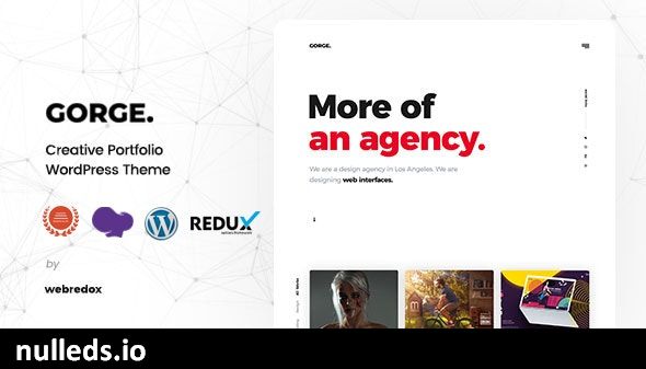 Gorge - Portfolio WordPress Theme