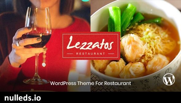 Lezzatos - Restaurant and Cafe Wordpress Theme