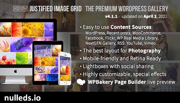 Justified Image Grid - Premium WordPress Gallery