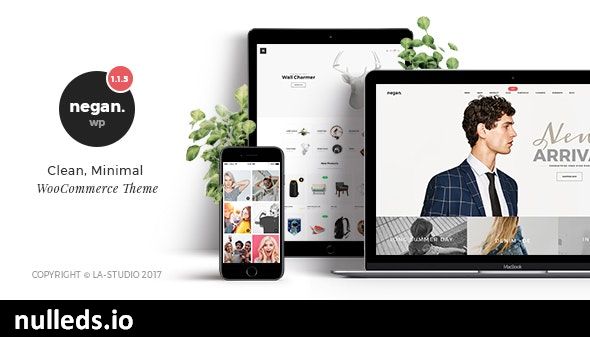 Negan - Clean, Minimal WooCommerce Theme