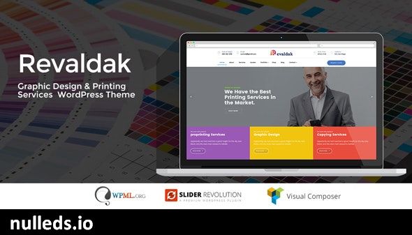 Revaldak - Printing Services WordPress Theme