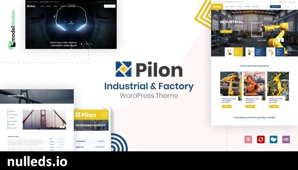 Pilon - Industrial & Factory WordPress Theme