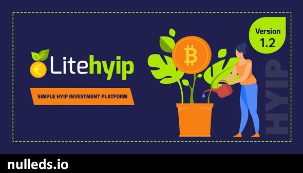 LiteHYIP - Simple HYIP Investment Platform