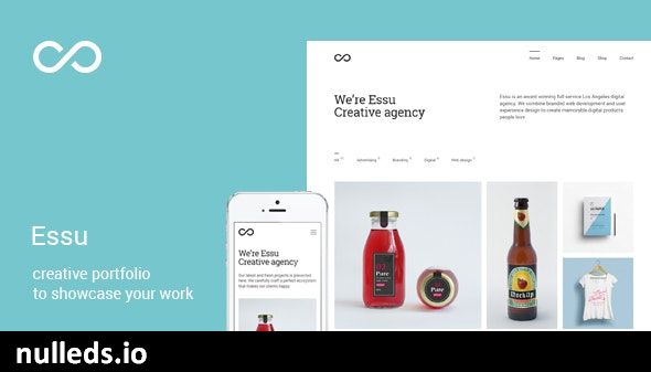 Essu - Minimal Portfolio for WordPress