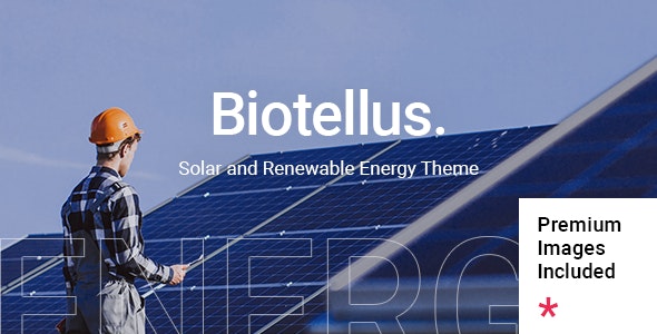 Biotellus - Solar and Renewable Energy Theme