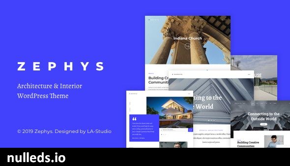 Zephys - Architecture & Interior WordPress Theme