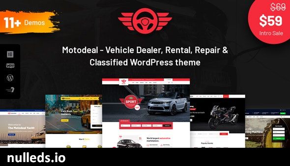 Motodeal - Car Dealer & Classified WordPress Theme