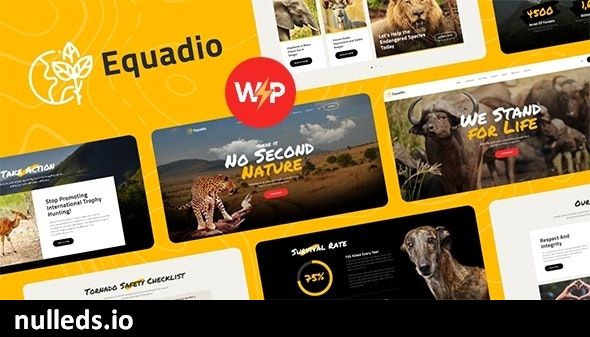 Equadio - Non-Profit and Environmental WordPress Theme