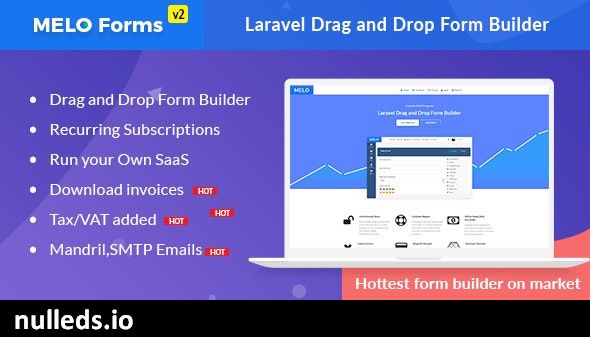 MeloForms - Laravel Drag and Drop Form Builder Software