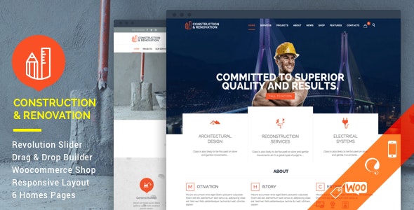 Construction - Building WordPress Theme