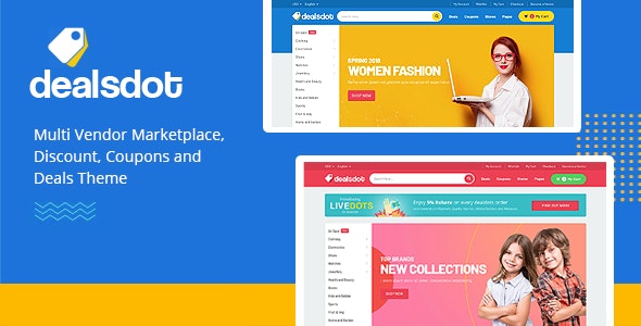 v1.8.8 Dealsdot - Multi Vendor Marketplace Theme