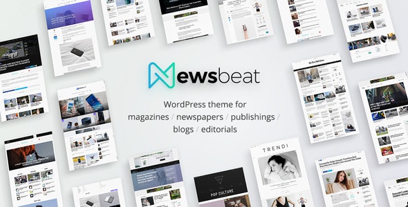 Newsbeat - Optimized WordPress Magazine theme