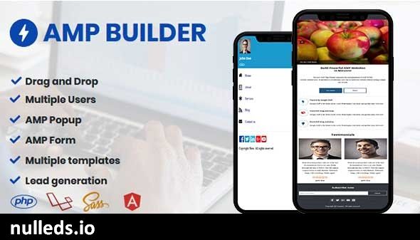 AMP Builder - AMP Landing Page Builder