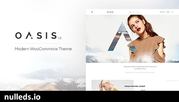 Oasis - Modern WooCommerce Theme