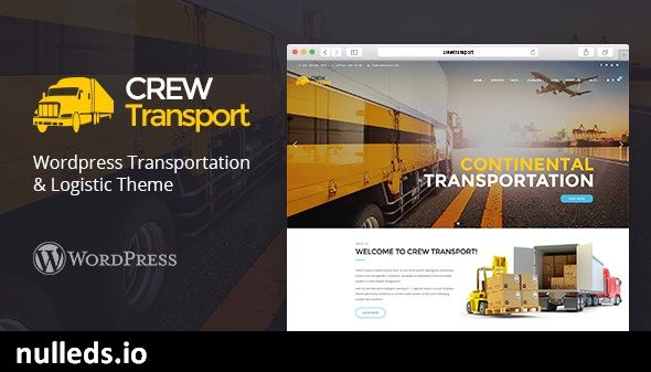 Crewtransport - WordPress Transportation & Logistic Theme