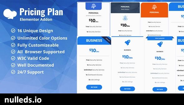 Pricing Plan / Pricing Table WpBakery Addon Plugin