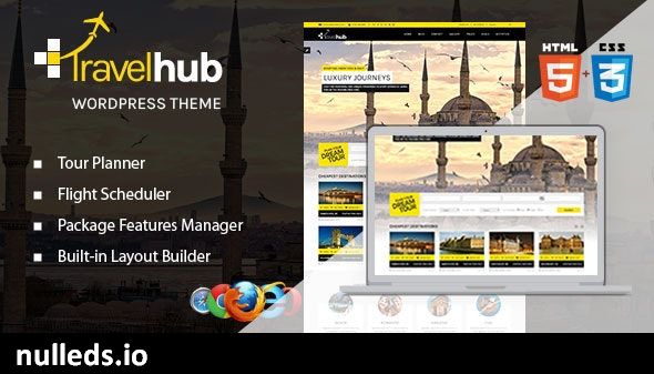 Travelhub - WordPress Travel Theme for Agencies