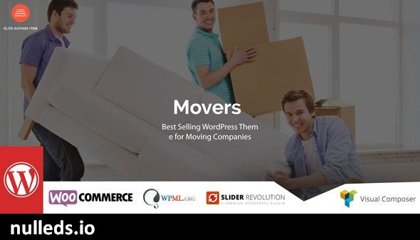 Movers - Moving Company WordPress Theme