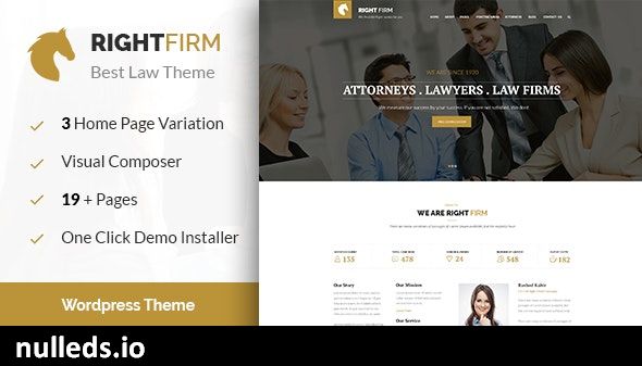 Right Firm- Law Firm WordPress Theme