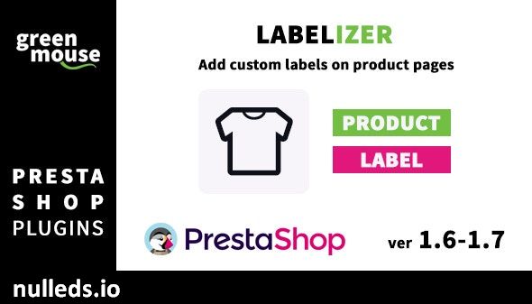 Labelizer - add custom labels on Prestashop product pages