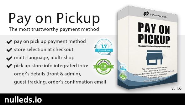 Pay on Pickup for Prestashop