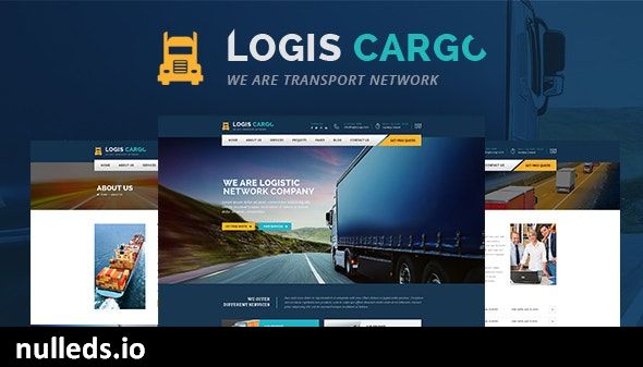 Logiscargo - Logistics and Cargo WordPress Theme