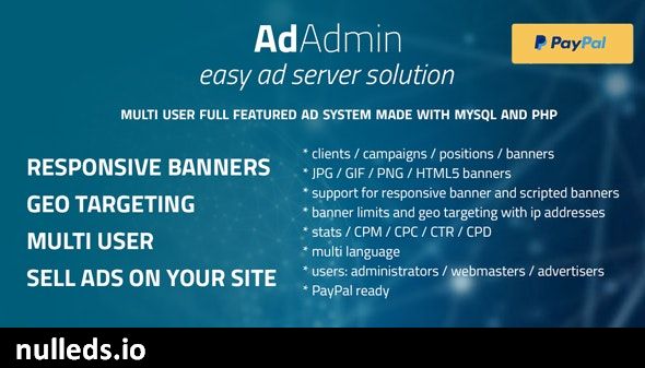 AdAdmin - Easy full featured ad server