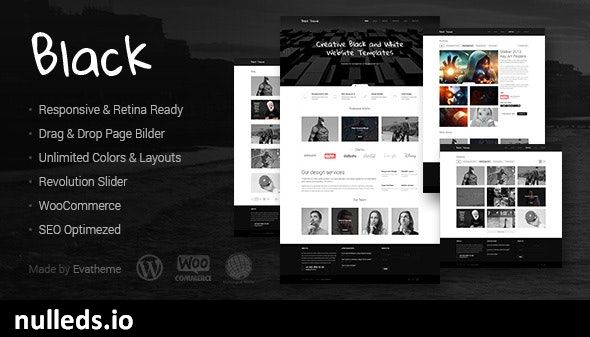 Black - Premium Multi-Purpose WordPress Theme