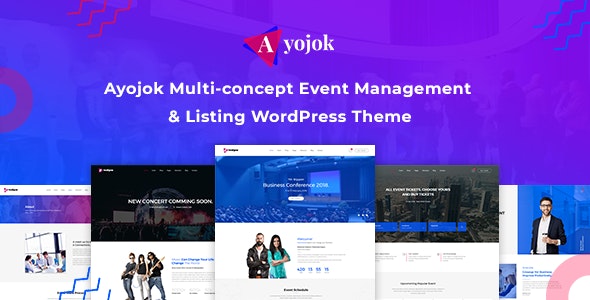 Ayojok - Event WordPress Theme