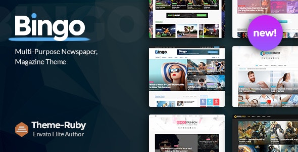 Bingo - Multi-Purpose Newspaper & Magazine Theme