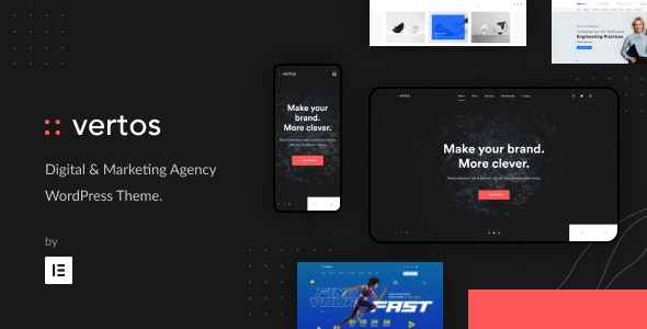 Vertos | Digital & Marketing Agency WordPress Theme