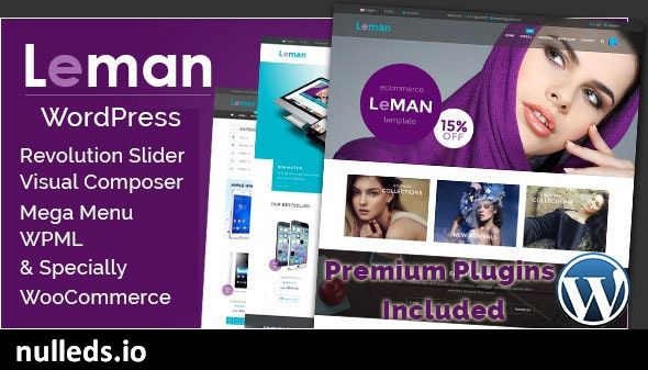 Leman Responsive E-Commerce WordPress Theme