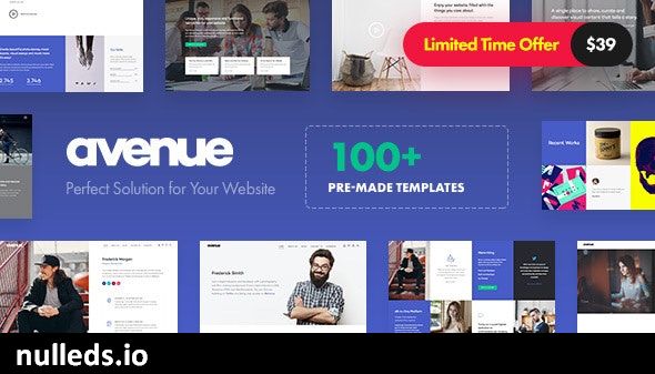 Avenue - Creative Multi-Purpose WordPress Theme