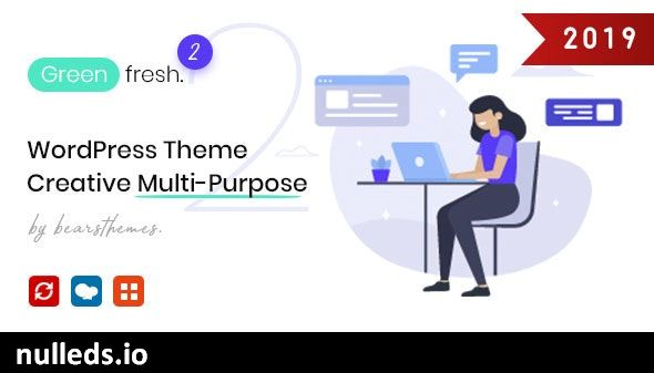 GreenFresh - Creative Multiuse WordPress Theme