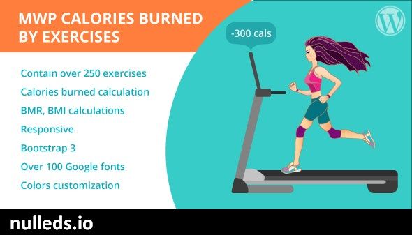 MWP Calories Burned By Exercises Calculator