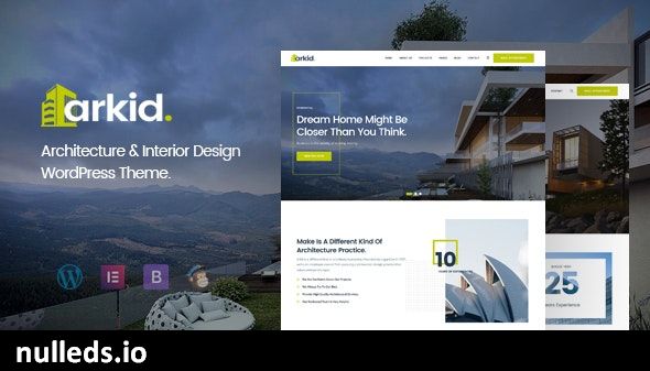 Arkid - Architecture and Interior Design WordPress Theme