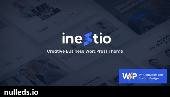 Inestio - Business & Creative WordPress Theme