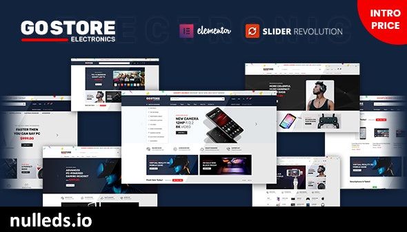 GoStore - Elementor WooCommerce WordPress Theme