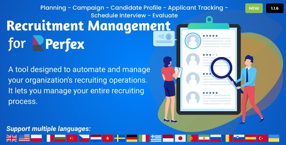 Recruitment Management for Perfex CRM