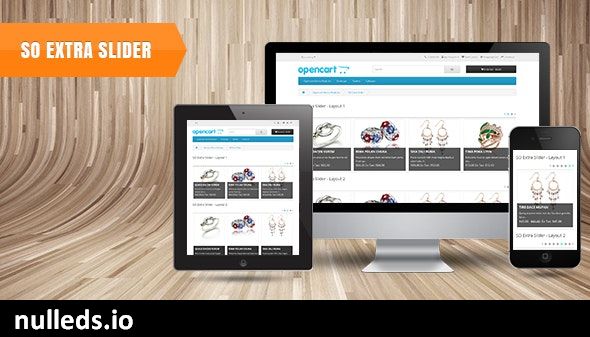 So Extra Slider - Responsive OpenCart 3.0.x & OpenCart 2.x Module