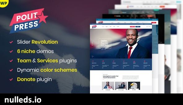 Politpress - Multipurpose Political WordPress theme