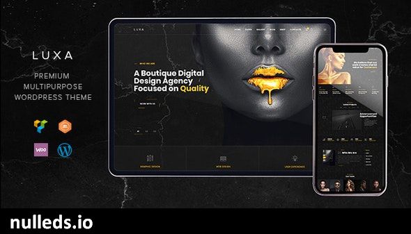 Luxa - Luxury Black MultiPurpose WordPress Theme