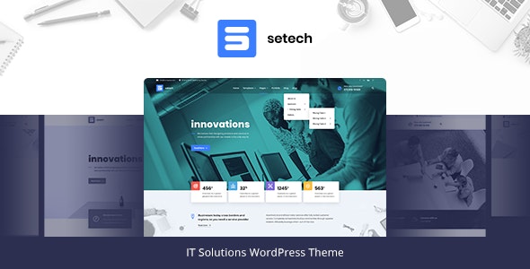 Setech - IT Services and Solutions WordPress Theme