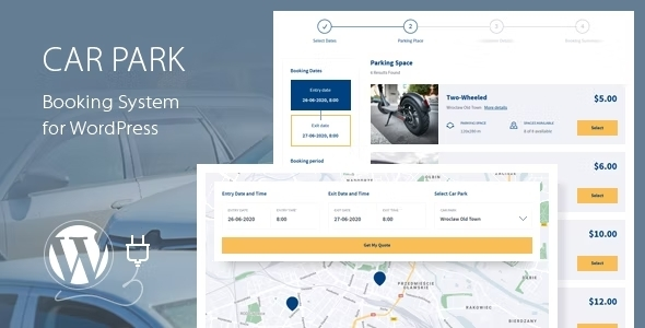 v2.4 Car Park Booking System for WordPress Nulled