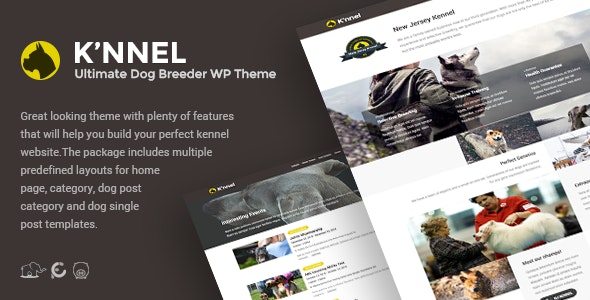 Knnel - Ultimate Dog Breeder WP Theme V1.1