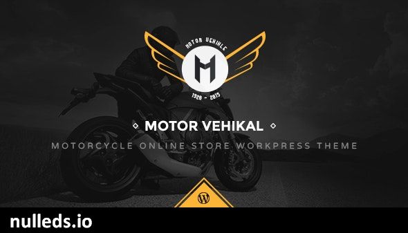 Motor Vehikal - Motorcycle Online Store WordPress Theme