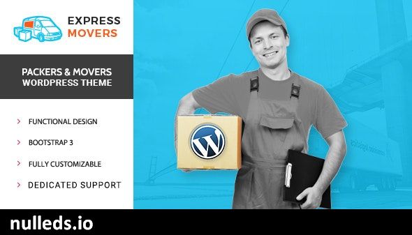 Express Movers - Moving Company WordPress Theme