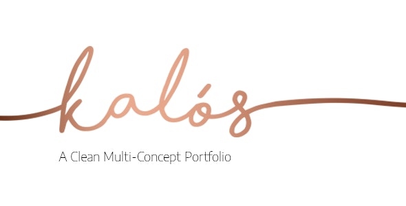 Kalόs - Portfolio WordPress Theme